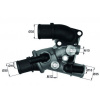 MAHLE Termostat, chladivo BEHR TI 120 80D