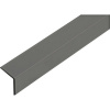 Alu L profil 25x25x1 mm, 1 m, antracit