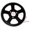 Rozeta minibike 145 mm 70 zubov 25H