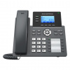 Grandstream Networks GRP2604P IP telefon Černá 3 řádky LCD
