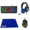 Herný set Celly SPARCO Gaming Kit 4v1 Pole Position (SPGAMEKITPRO) čierna