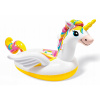 Matrac Intex Unicorn biely 1,98 x 1,40 x 1,02 cm (Nafukovací jednorožec 201x140 INTEX 57561)