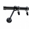 VOPPI JEDNOPÓLOVÁ ZÁVESNÁ TYČ SIMPLE S ŽABKAMI 180 CM 19 MM BIELA