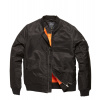 Vintage Industries Westford MA1 bomber bunda, čierna - S