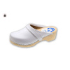 MEDIBUT Zdravotná obuv - dreváky, vzor 03-45, biela, veľ. 45 TOW006287