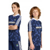 Detské tričko adidas Originals MINECRAFT tmavomodrá farba, vzorované, KD9840 176