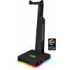 CONNECT IT NEO Stand-It RGB stojánek na sluchátka + USB hub CHX-3590-BK