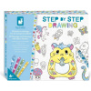 Janod Step by step Kreatívna sada Kreslenie krok za krokom s fixkami