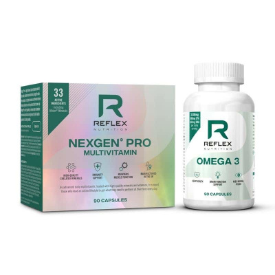 Reflex Nexgen PRO 90 kapsúl + Omega 3 90 kapsúl ZADARMO