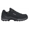 LOWA Pánske trekové topánky RENEGADE GTX LO black/graphite - čierne Veľkosť EU: 46