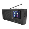 EMOS Prenosné rádio s Bluetooth P-600B, DAB / DAB+ / FM, čierne