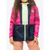 Dievčenská bunda Columbia Back Bowl Hooded Windbreaker - pink ice/nocturnal/key west