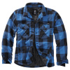 BRANDIT košeľa LUMBERJACKET dlhý rukáv flanel ČIERNO/MODRÁ veľ.3XL