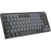 Logitech MX Mechanical Mini pre Mac Minimalist, vesmírne sivá