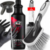K2 ROTON PRO 1L KRVAVÝ DISK, TEKUTINA NA UMÝVANIE KOLIES, KEFA NA DISKY, RUKAVICE