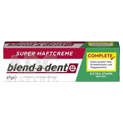 blend-a-dent EXTRA STARK NEUTRAL complete super fixačný dentálny krém 1x47 g