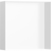 Hansgrohe XtraStoris Minimalistic - Výklenok do steny 300x300x100mm, biela matná 56073700