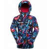Alpine Pro Kiwero Detská lyžiarska bunda s Ptx membránou KJCD344 vivacious 140-146