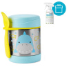 SKIPHOP SKIP HOP Zoo Termoska na jedlo s lyžičko/vidličkou Žralok 325 ml, 3+ + AQUAINT 500 ml