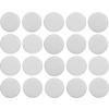 EXTOL CRAFT Podložky pod stoličky - 20x20mm Samolepiace 20ks kruhové svetlé