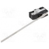 Mikrospínač SNAP ACTION s páčkou SPDT 6A/250VAC 5A/24VDC