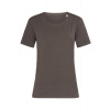 Tričko STEDMAN Relax Crew Neck, Dark Chocolate hnedá, XS