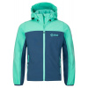 Dievčenská softshellová bunda Kilpi Ravia-JG Turquoise 86