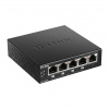 D-Link DGS-1005P Nespravované L2 Gigabit Ethernet (10/100/1000) Podpora napájania cez Ethernet (PoE) Čierna (DGS-1005P/E)