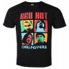 Tričko metal ROCK OFF Red Hot Chili Peppers Portrait Photos Čierna