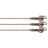 3ks - Sada Fox Edges Tubing Leadclip Ready Rigs Size 7 Naturals