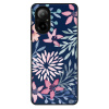 Lesklé pouzdro iSaprio pro Realme C67 - Leaves on Blue (Lesklé pouzdro, kryt, obal iSaprio Exclusive na mobil Realme C67 s motivem Leaves on Blue - elegantní skleněný vzhled, skvělá ochrana mobilu a l