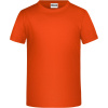 James & Nicholson Tričko JN 745, krátký rukáv, chlapecké COT02074523501-orange S Oranžová
