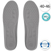 SISI NO.73679-165 Antibakteriálne vložky do topánok anatomické, veľ.40-46, šedá