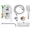 Rubineta Podomietkový sprchový set MODENA-2F chróm OLBAMOD625049