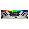KINGSTON FURY RENEGADE 16GB DDR5-6400MHz CL32 RGB Silver, 1x16GB KF564C32RSA-16