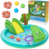 Bestway nafukovacie ihrisko CROCODILE šmykľavka + postrekovač + loptičky 53166 (Bestway nafukovacie ihrisko CROCODILE šmykľavka + postrekovač + loptičky 53166)