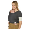 Ergobaby Šatka/Aura Sustainably Sourced Knit Baby Wrap Soft Black