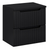 CMD Skrinka do kúpeľne NOVA BLACK 82-60-2S A Čierna/čierna