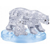 HCM Kinzel 3D Crystal puzzle Lední medvědice s mládětem 40 ks