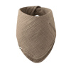 BIBS Bandana mušelínový slintáčik z BIO bavlny Varianta: dark oak