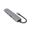 iStores by Epico 6in1 Aluminium Hub 8K with USB-C connector - space gray 9915112100073