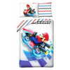 HALANTEX Obliečky Super Mario motokára Bavlna, 140/200, 70/90 cm