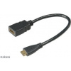 AKASA - HDMI na mini HDMI adaptér - 25 cm AK-CBHD10-25BK