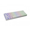 Herná klávesnica Genesis THOR 660 Gateron RED, RGB, biela - US (NKG-1845)