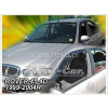 Deflektory - Protiprievanové plexi Rover 45 4D 1999 - 2004