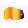plexi Racecraft 2/Accuri 2/Strata 2, 100% - USA (červené chrom, Anti-fog) M152-421