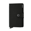 Kožená peňaženka SECRID Miniwallet Crisple Black čierna