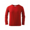 MALFINI LONG SLEEVE 121 / Detské tričko, dlhý rukáv - červená 110
