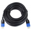 PremiumCord Ultra High Speed HDMI 2.1 optický kabel 8K@60Hz 4K@120Hz 25m zlacený