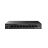 Tenda TEG1110PF-8-120W PoE+ AT switch 8xPoE 802.3af/at + Uplink RJ45 + SFP port, 110W, PoE+, fanless